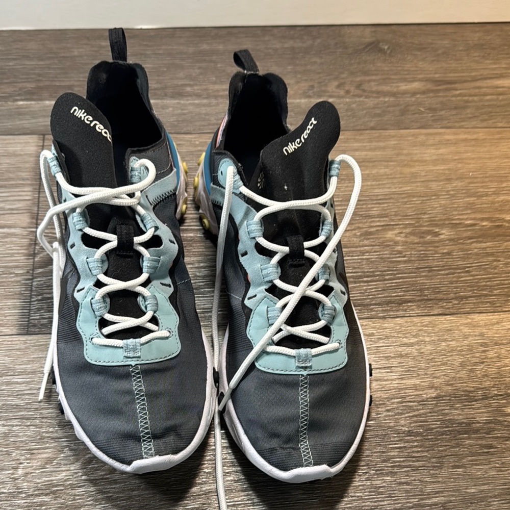 Nike react Gray and Blue Performance shoes eu size 44